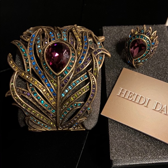 Heidi Daus Jewelry - Heidi Daus Pretty as a Peacock Bracelet & Ring